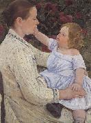Mary Cassatt The Child's Caress Spain oil painting artist